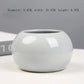 round ceramic vase size