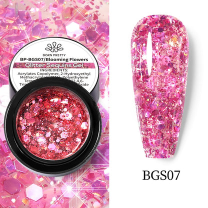 varnish glitter gel