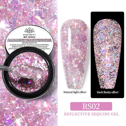 varnish glitter gel