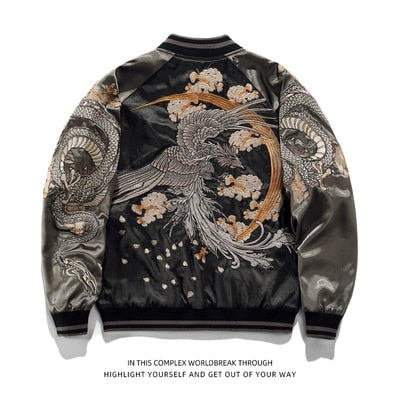 yokosuka dragon bomber jacket