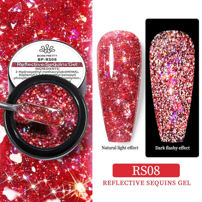 varnish glitter gel