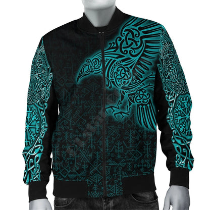 viking style bomber jacket