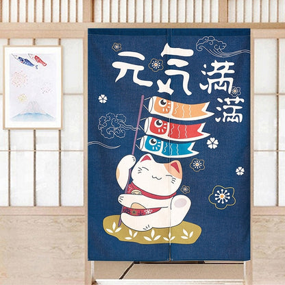 fat neko curtains