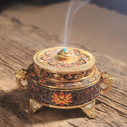 tibetan incense burner