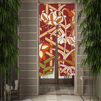 nature print curtains