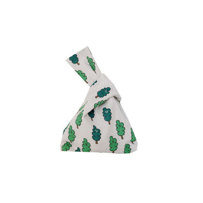 canvas sketch knot bag