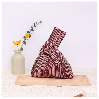 khadi knot bag