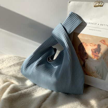 one color knot bag