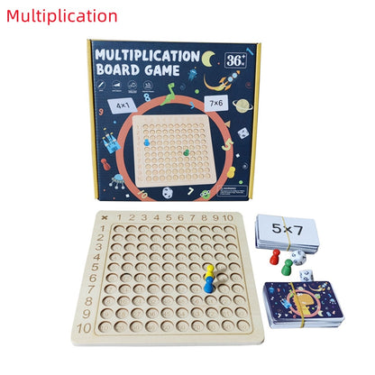 math multiplication board game