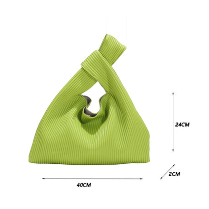 one color knot bag