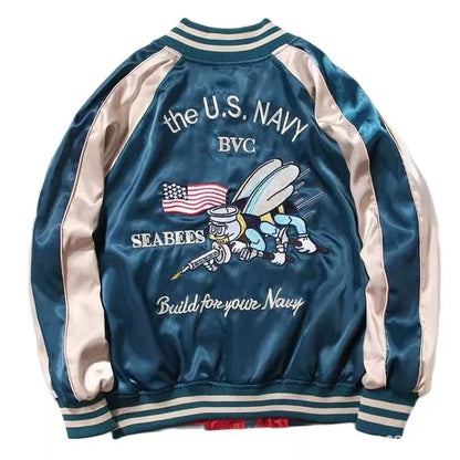 black blend bomber jacket