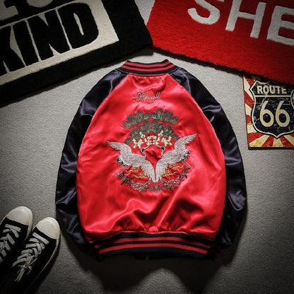 black blend bomber jacket