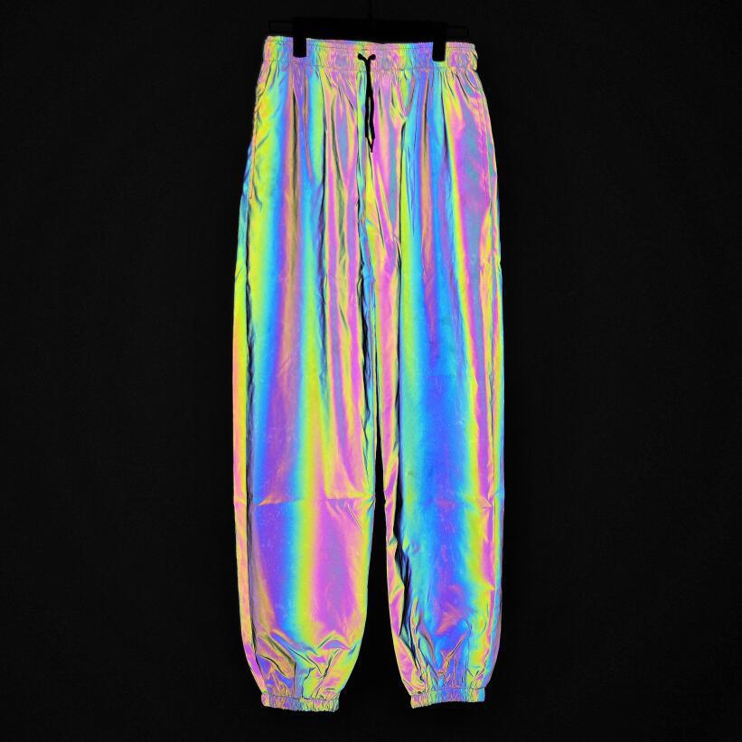 reflective jogger pants
