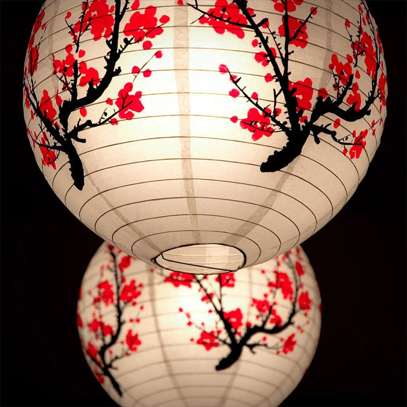 Round Japanese Home Decor Lantern