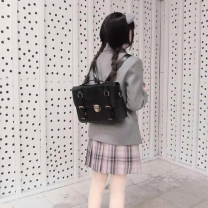 preppy style school bag