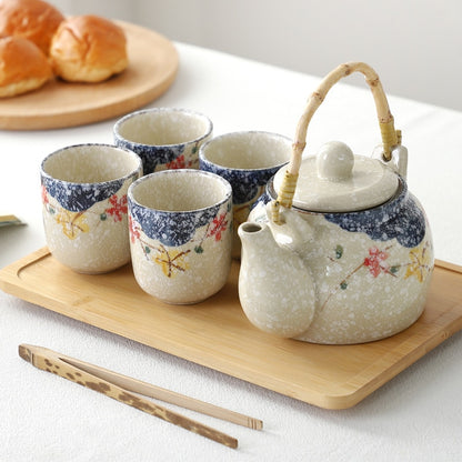 snowflake tea set