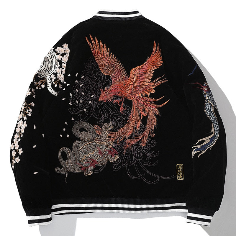 Eagle's Claw Bomber Jacket – Japanese Oni Masks