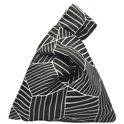 urban art knot bag