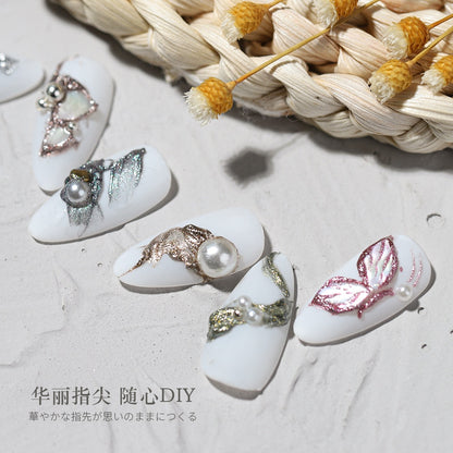 metallic nail gel
