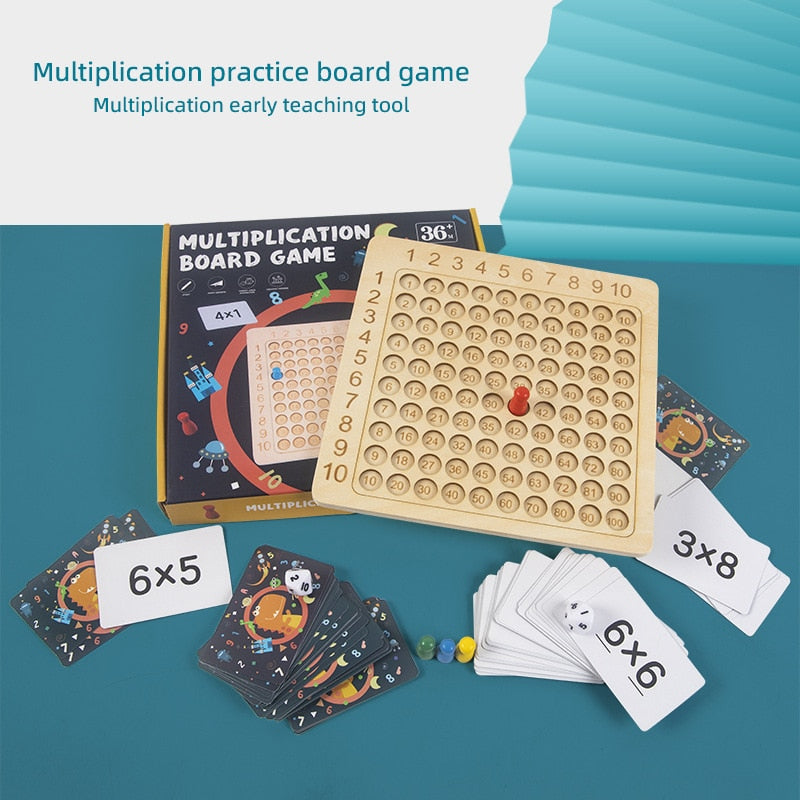 math multiplication board game