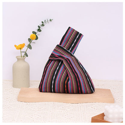 khadi knot bag