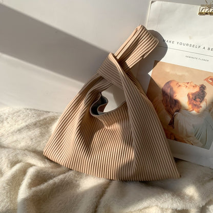 one color knot bag