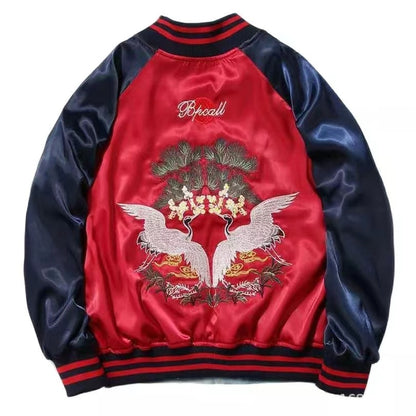 black blend bomber jacket