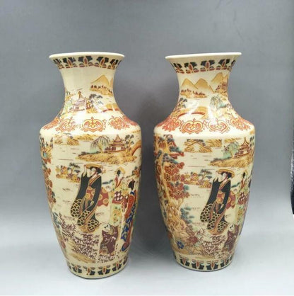 hand painted vase