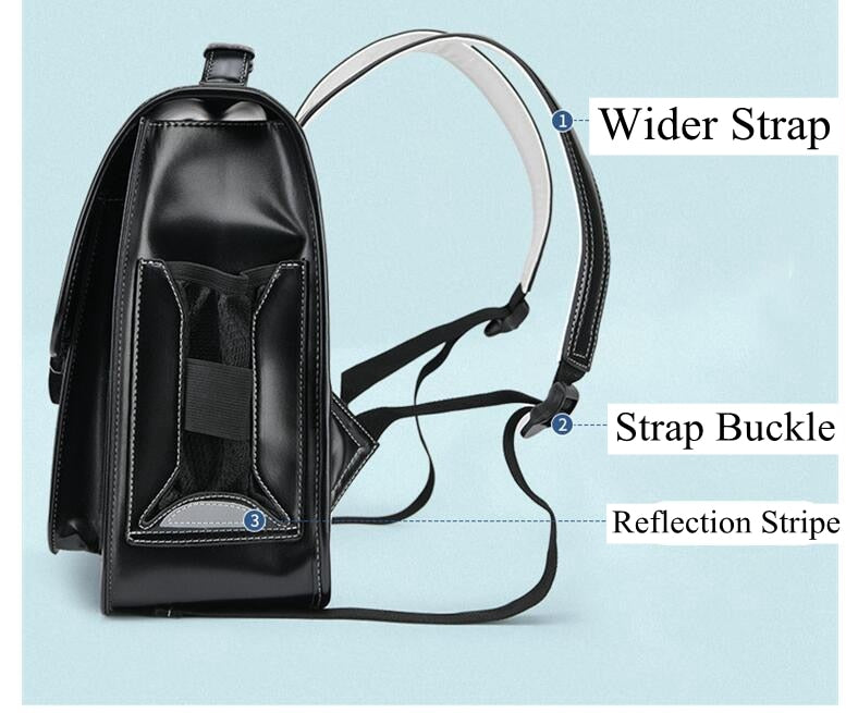 steel buckle backpack