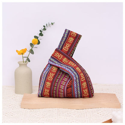 khadi knot bag