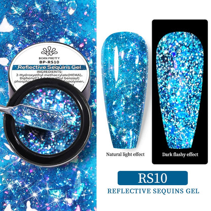 varnish glitter gel