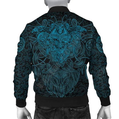 viking style bomber jacket