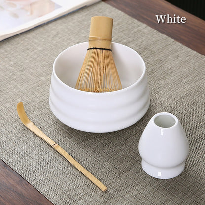 bamboo matcha tea set