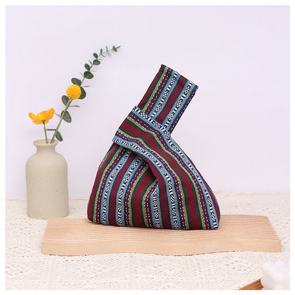 khadi knot bag
