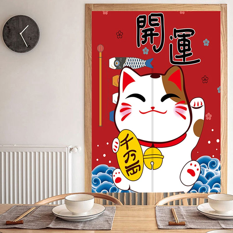 fat neko curtains