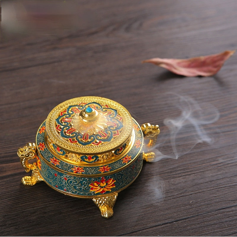 tibetan incense burner