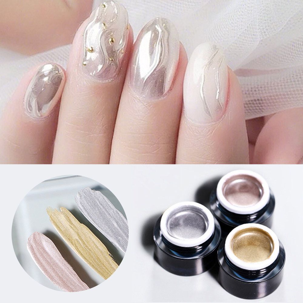 metallic japanese nails