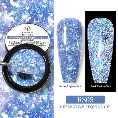 varnish glitter gel