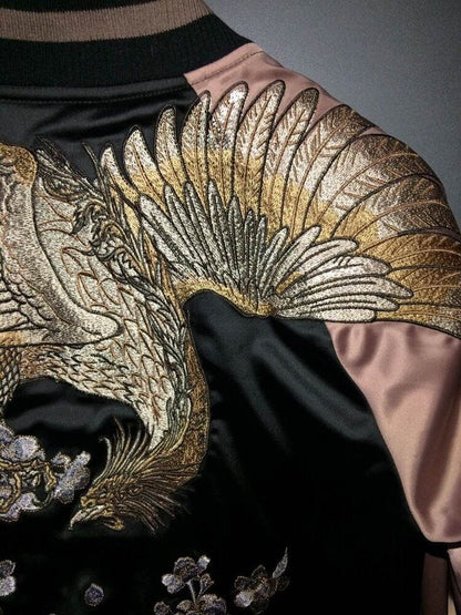 golden eagle bomber jacket