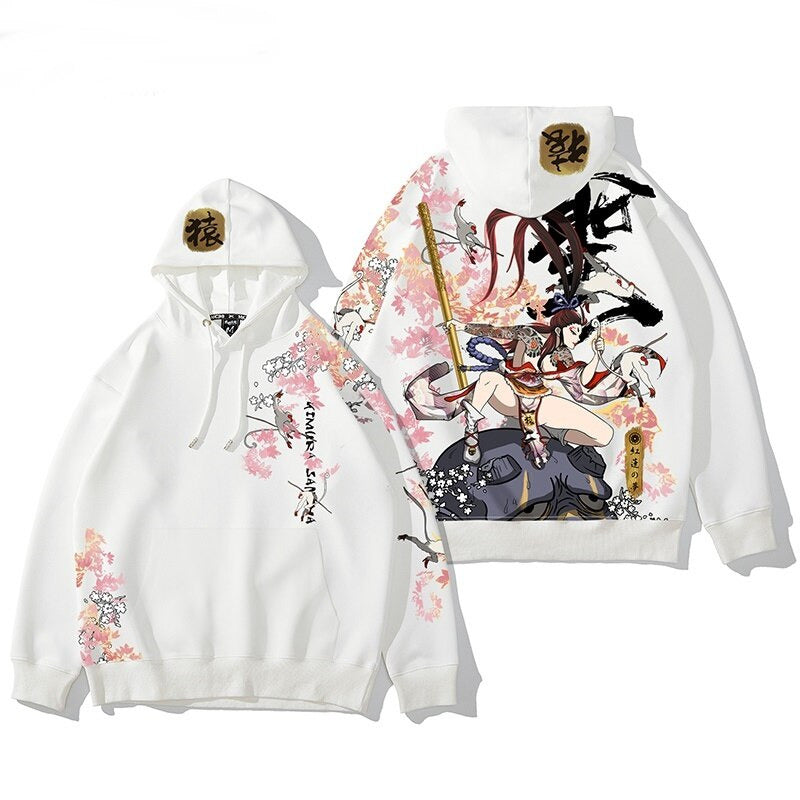 onna geisha hoodie