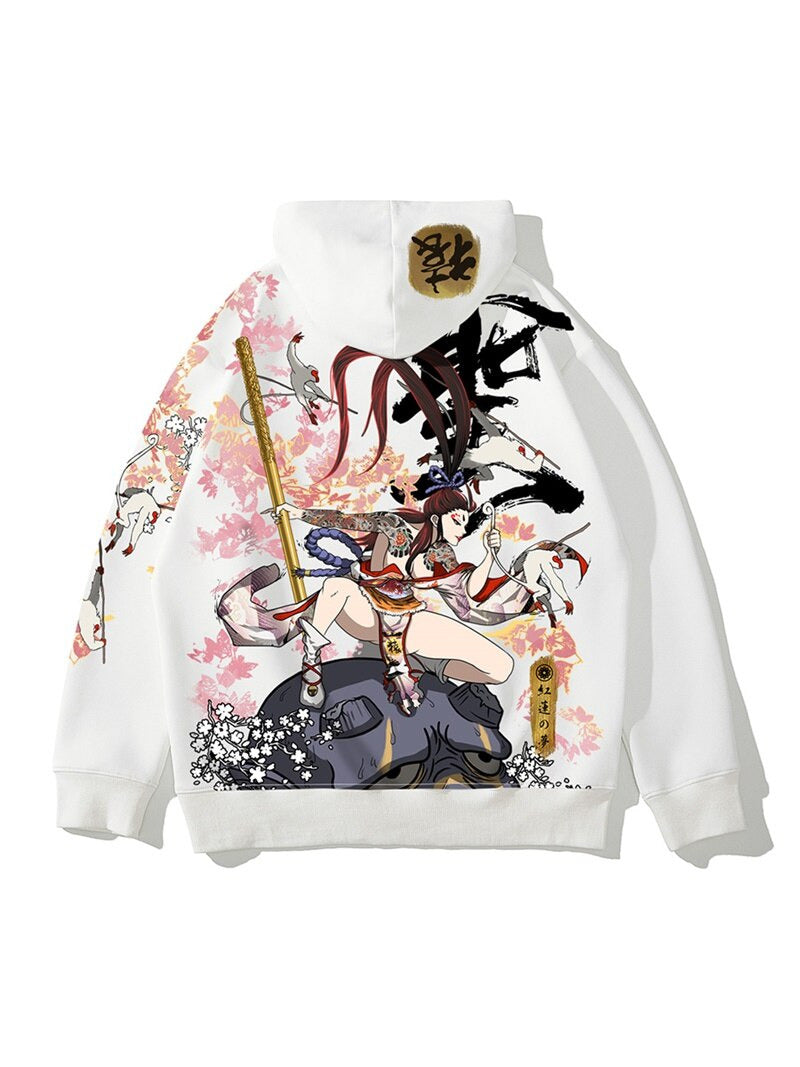 onna geisha hoodie