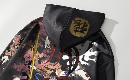 onna geisha hoodie