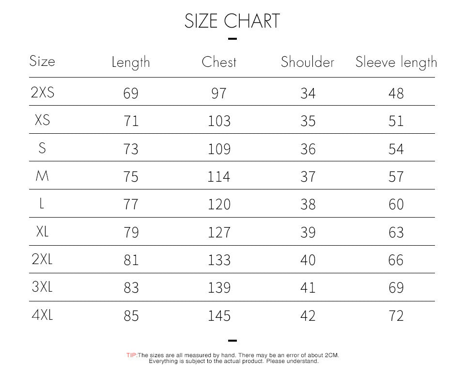 Haori jacket size