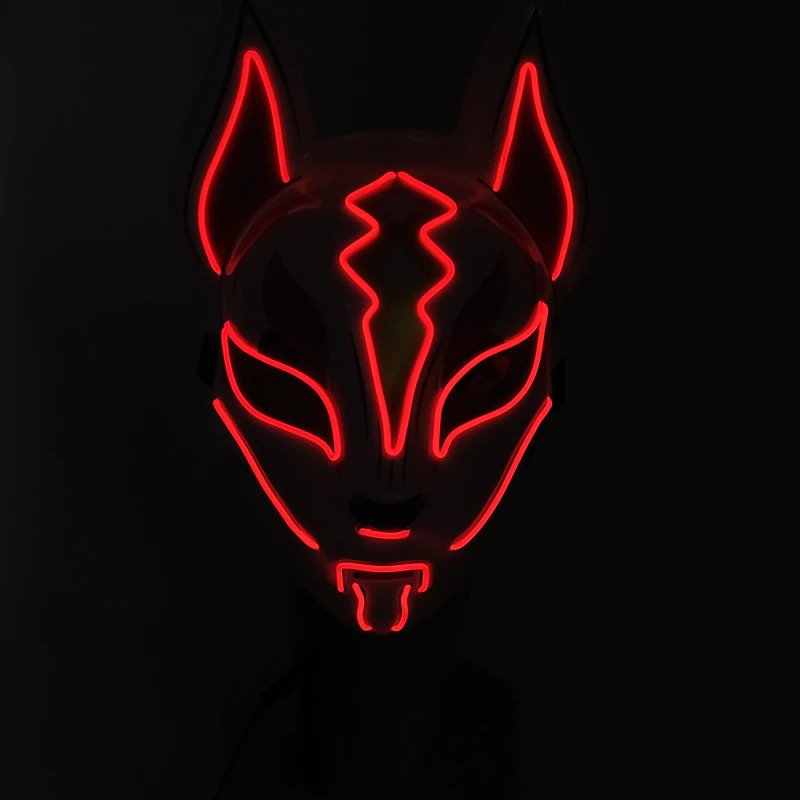 red led mask