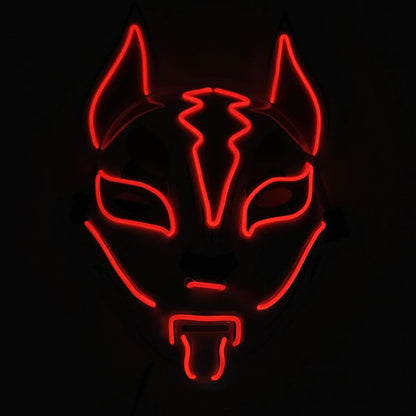 red led mask