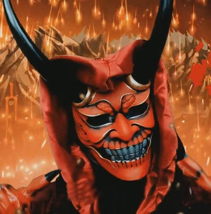 oni demon mask