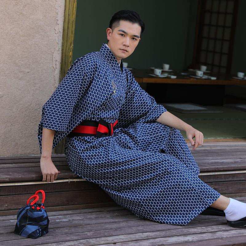 wagara pattern kimono