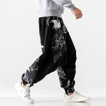 patchwork pants