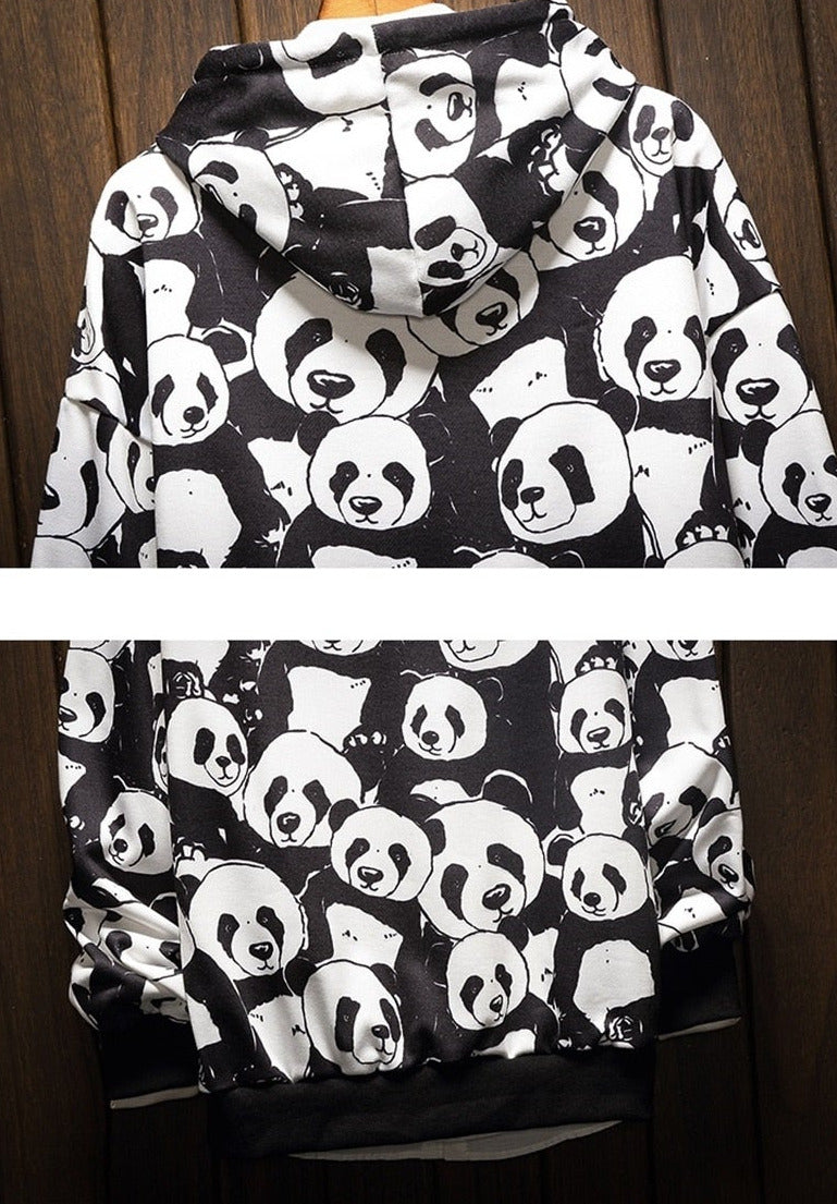 panda hoodie