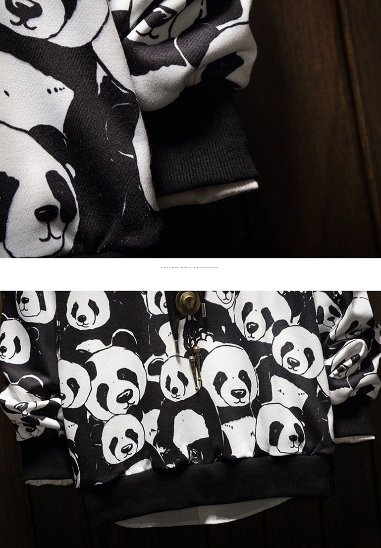 panda hoodie